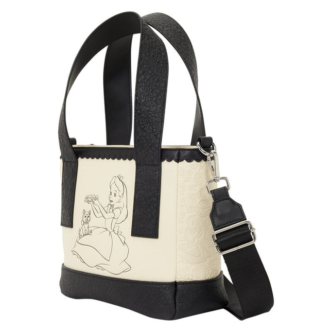 Stofftasche: Arielle & Fabius – Alice im Wunderland