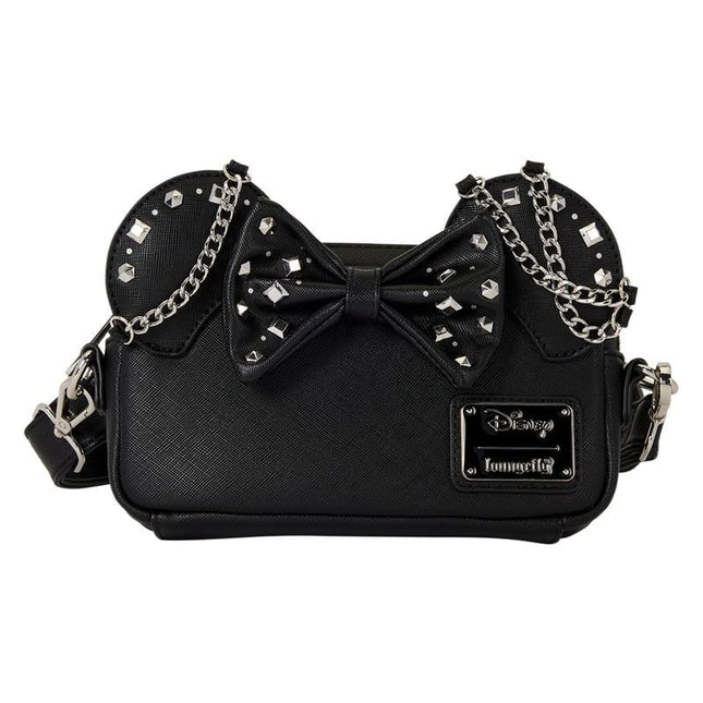 DISNEY - Minnie Mouse "Stud & Chain" - Sling crossbody bag LoungeFly