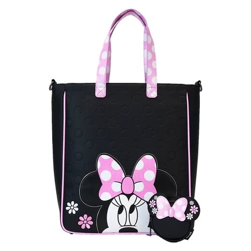 Tote Bag: Minnie "Floral Rock the Dots"