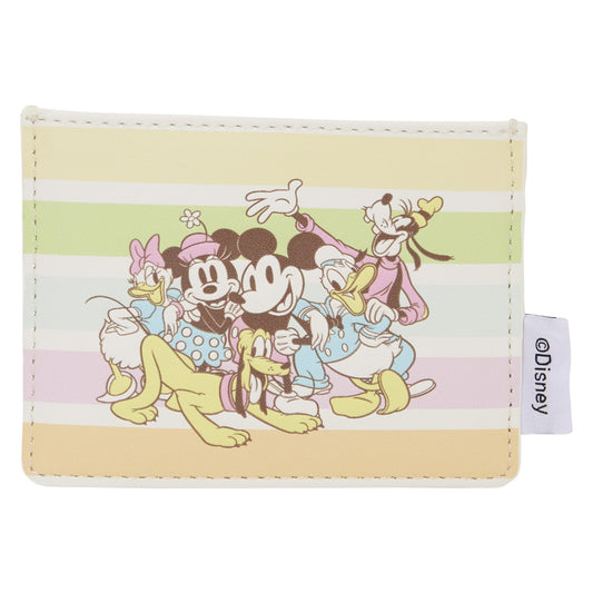 Cardholder: Mickey En Vrienden En Regenboogstrepen