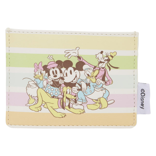 Cardholder: Mickey En Vrienden En Regenboogstrepen