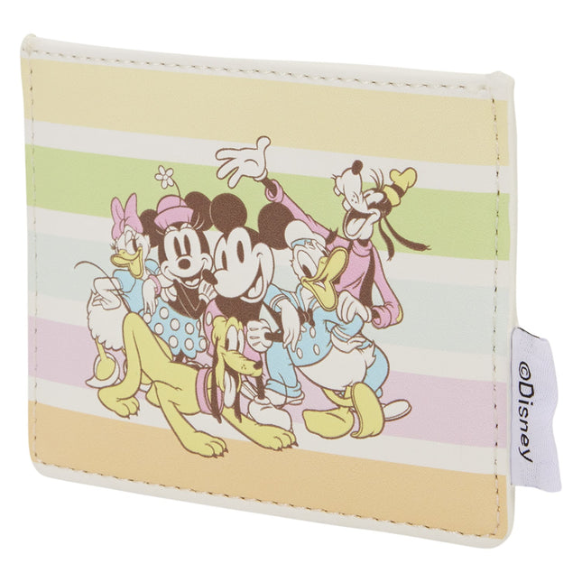 Cardholder: Mickey En Vrienden En Regenboogstrepen
