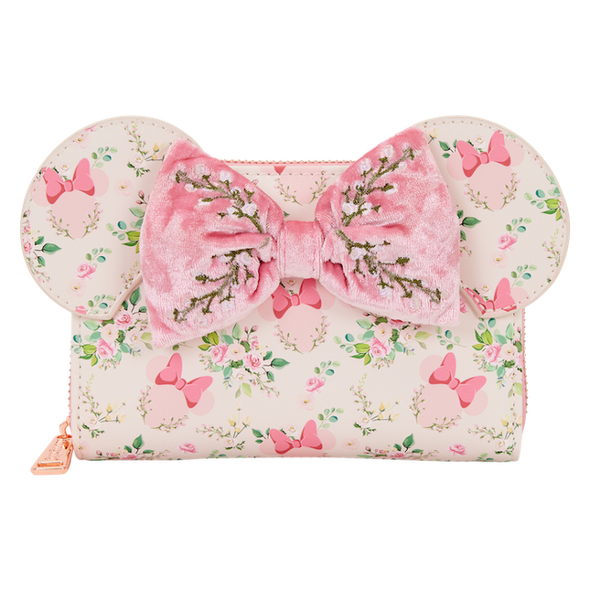 Portemonnee: Minnie Muis Bloemen