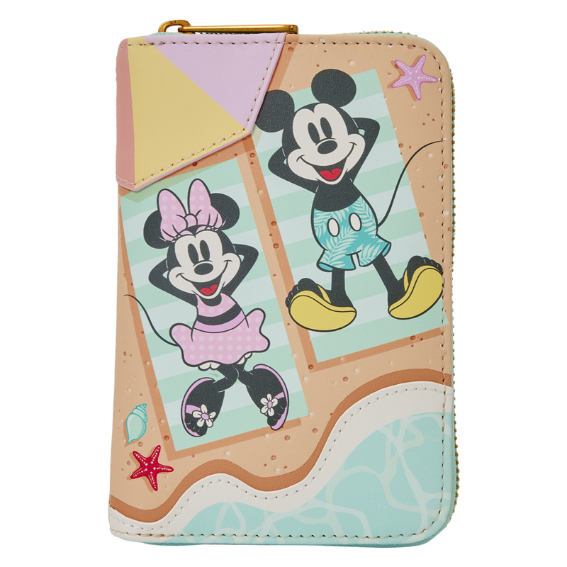 Wallet: Beach Fun - Mickey & Minnie