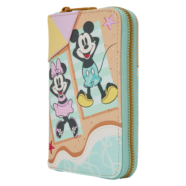 Portemonnee: Beach Fun - Mickey & Minnie