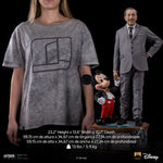 Figurine: Walt Disney & Mickey Mouse - Disney Classics - Legacy Replica 1/4 - Iron Studios