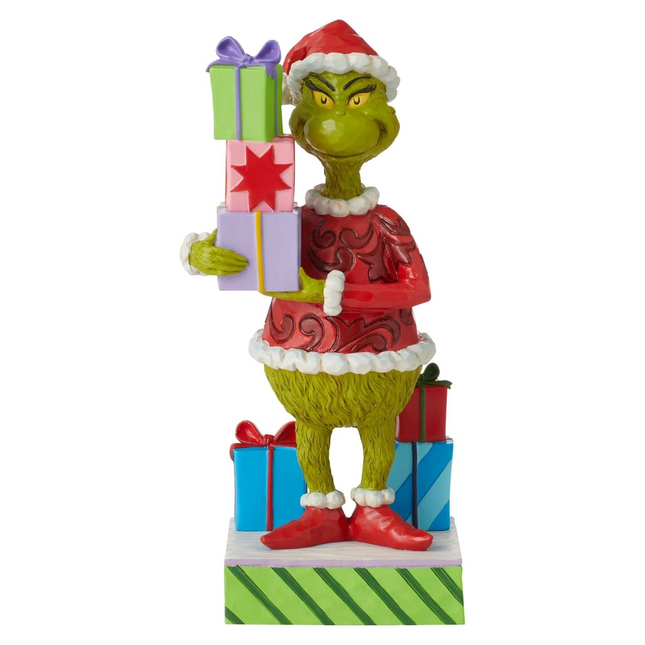 Figurine: Grinch - Holding Presents