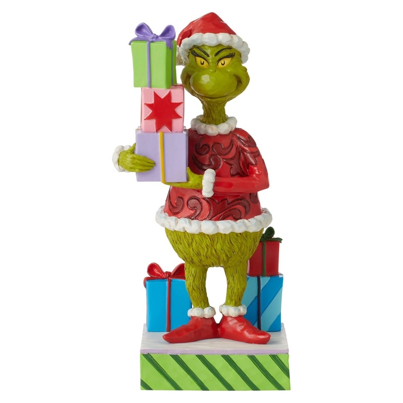 Figur: Grinch – Geschenke haltend