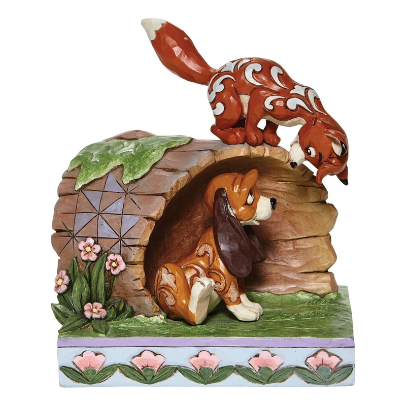 Figurine: The Fox And The Dog