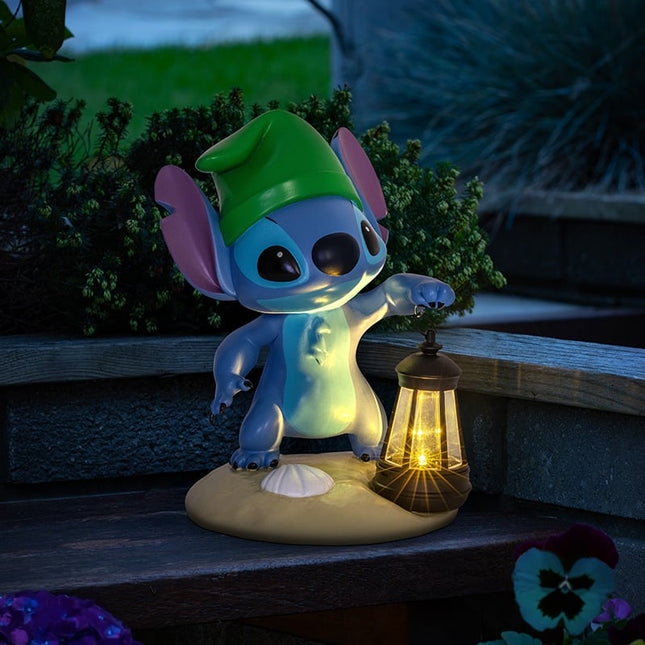 Gartenfigur: Stitch LunaGlo – Solarlampe für den Außenbereich 25,5 cm