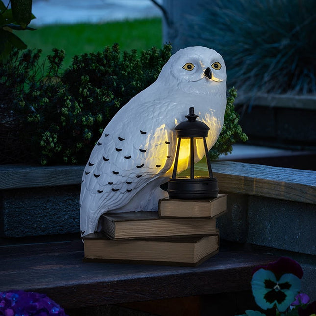 Gartenfigur: Hedwig LunaGlo - Outdoor Solarleuchte 26.3cm
