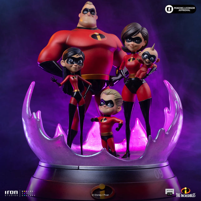 Figurine: The Incredibles Diorama - 1/10 24 cm