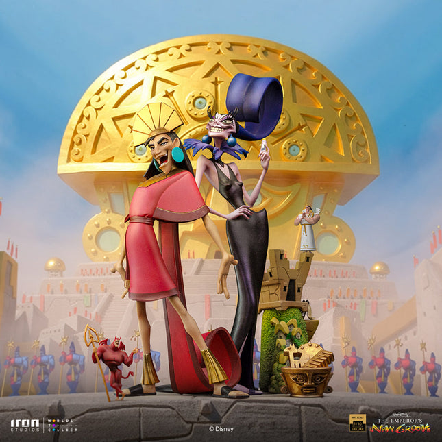 FIgurine: The Emperor's New Groove Deluxe Art Scale 1/10 Kuzko & Yzma