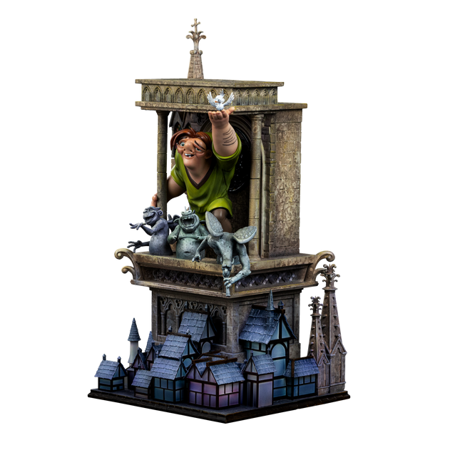 Figurine: Quasimodo - The Hunchback of Notre Dame - Art Scale 1/10 - Iron Studios