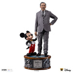 Figurine: Walt Disney & Mickey Mouse - Disney Classics - Legacy Replica 1/4 - Iron Studios