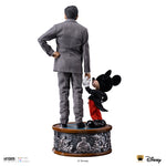 Figurine: Walt Disney & Mickey Mouse - Disney Classics - Legacy Replica 1/4 - Iron Studios