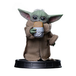 Figurine: The Mandalorian & Grogu - Grogu Collection Statue - Grogu Food Cart Snack
