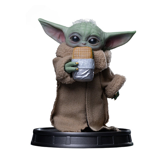 Figurine: The Mandalorian & Grogu - Grogu Collection Statue - Grogu Food Cart Snack