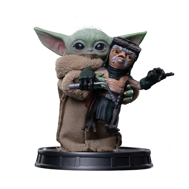 Figur: The Mandalorian & Grogu Grogu - Sammlerstatue - Grogu Nicht zum Drücken