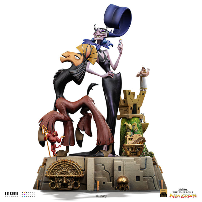 FIgurine: The Emperor's New Groove Deluxe Art Scale 1/10 Kuzko & Yzma