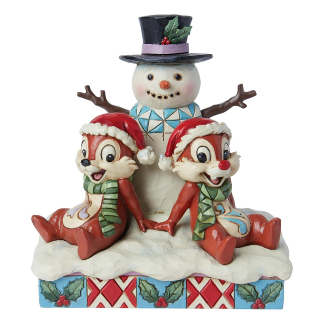 Figurine: Chip & Dale - Snowman