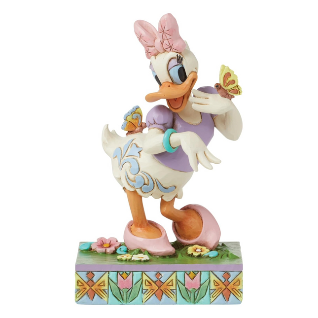 Figurine: Daisy Duck - Blooms & Butterflies