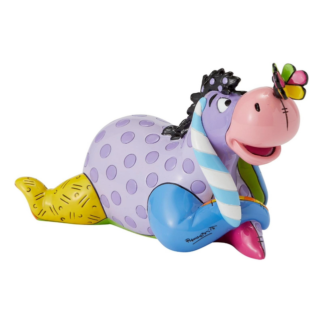 Figurine: Eeyore with Butterfly - by Britto