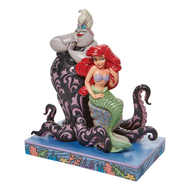 Figurine: Ariel & Ursula - Wicked & Wishful