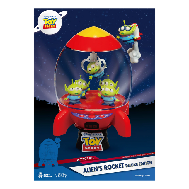 Figurine: Alien's Rocket - Toy Story Diorama PVC D-Stage