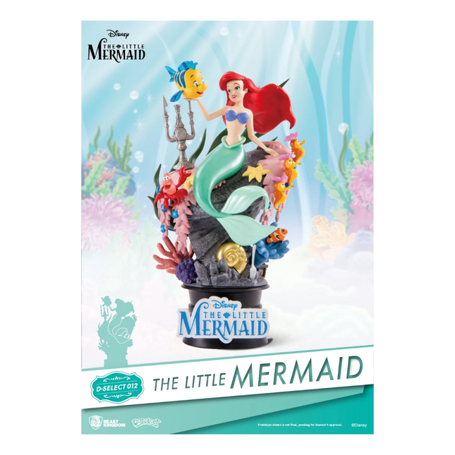 Figurine: Arielle, die Meerjungfrau Diorama - 18cm
