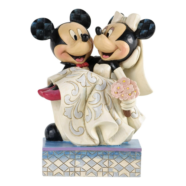 Figurine: Minnie & Mickey Mouse - Congratulations
