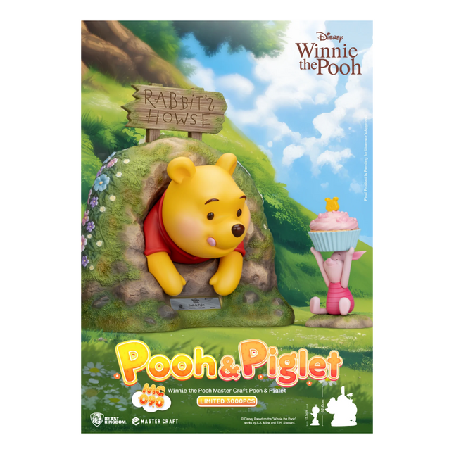Mastercraft Statue: Pooh & Piglet