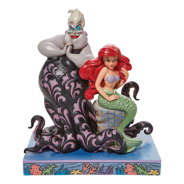 Figurine: Ariel & Ursula - Wicked & Wishful