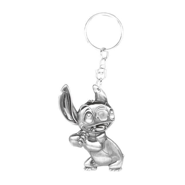 Keychain: Stitch - Pewter