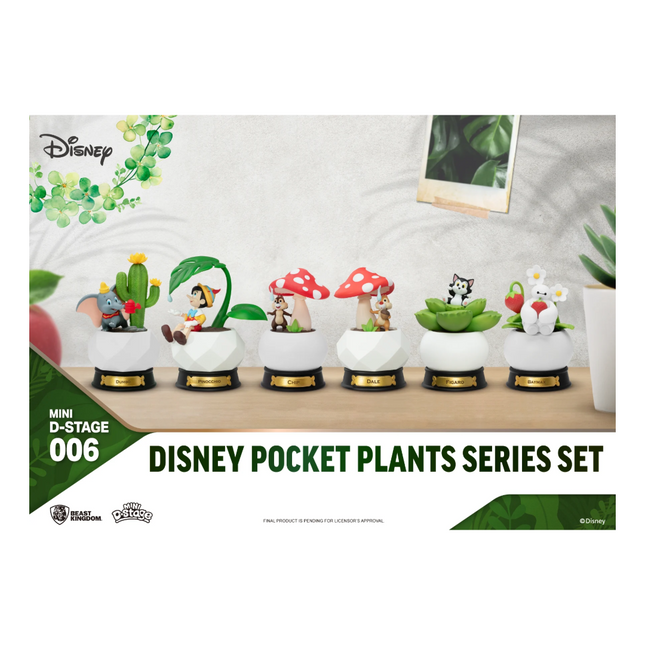 6 Mini Diorama Set: Love Plants