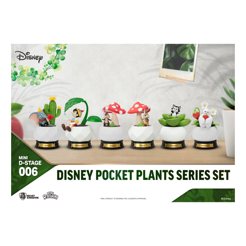 6 Mini Diorama Set: Love Plants