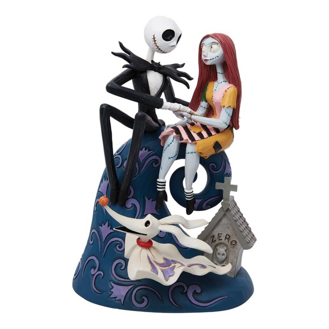 Figurine: Jack, Sally & Zero