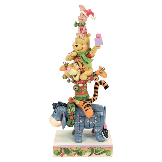Figurine: Pooh & Friends - Christmas Stacked