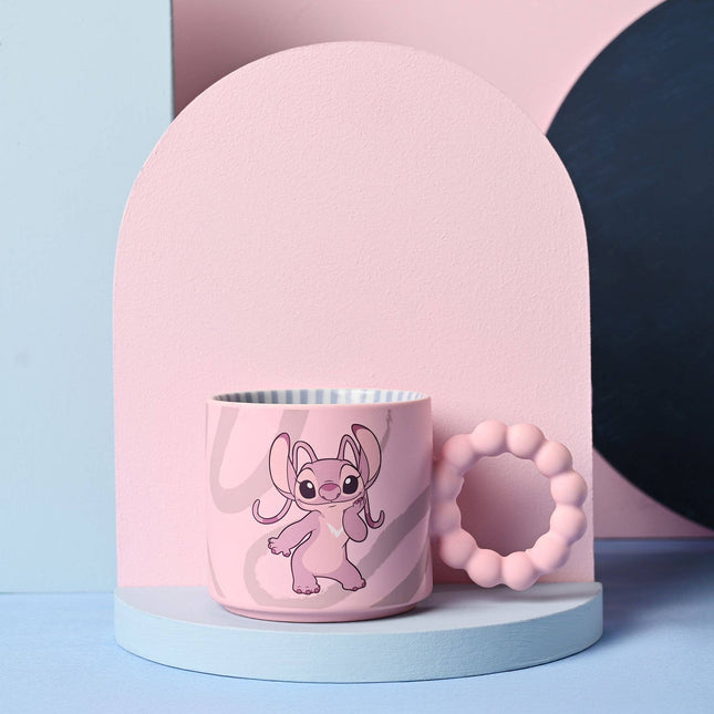 Tasse: Disney Stitch Keramik Tasse - Angel
