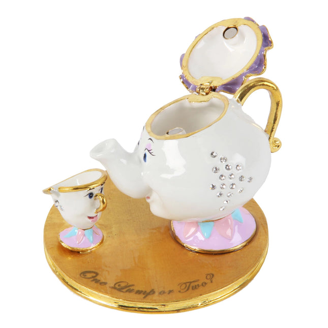 Sieradenbox: Mrs Potts & Chip