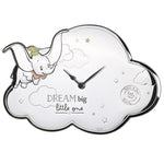 Wandklok: Dumbo - Silver