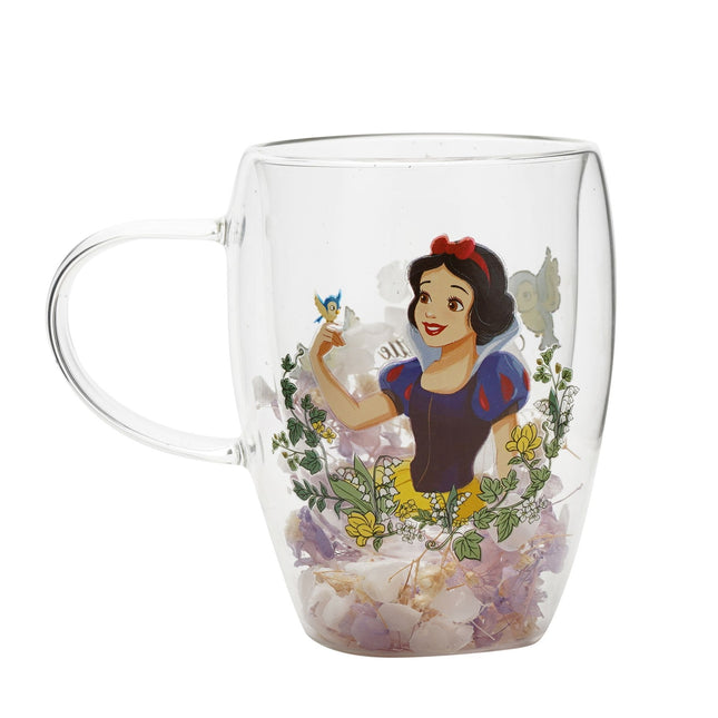 Theeglas: Snow White - Dubbelwandig