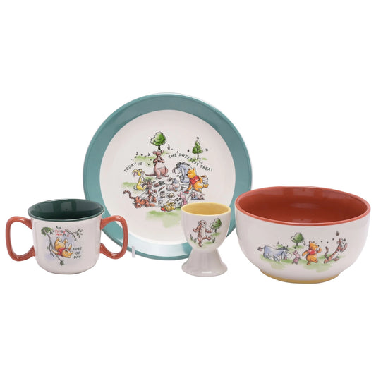 Magical Beginnings 4-delige servies set - Winnie de Poeh