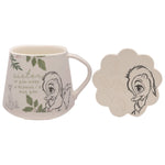 Mok en onderzetter: Forest Friends - Flower