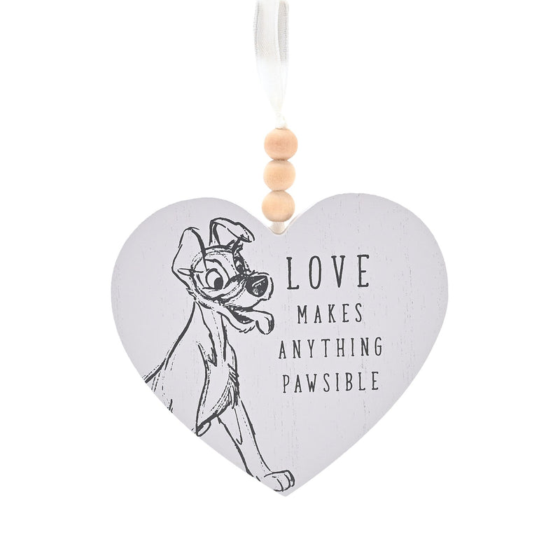 Plaquette: Love makes anything pawsible - Katten & Honden