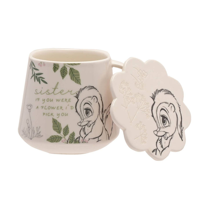 Mok en onderzetter: Forest Friends - Flower