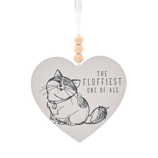 Plaquette: The fluffiest one of all - Katten & Honden