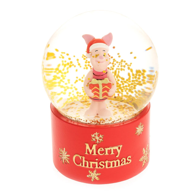 Snowglobe: Piglet- Christmas