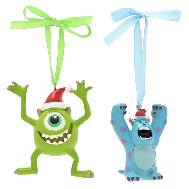 Hanging Ornament: Sully en Mike Set van 2