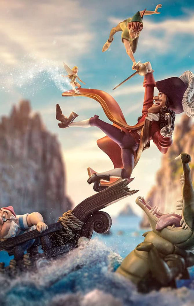 Figurine: Peter Pan VS Hook - Statue Art Scale Deluxe 1/10 42.4cm